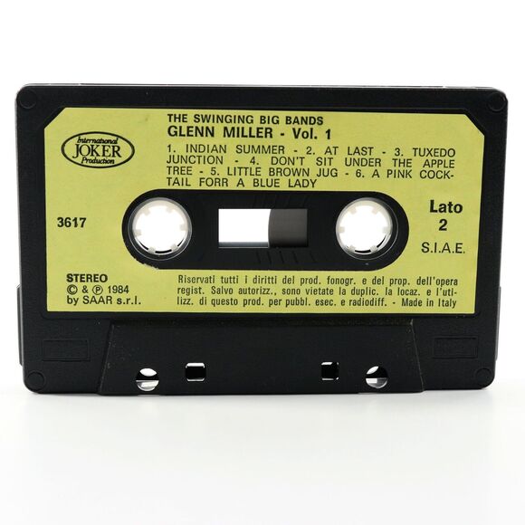 The Swinging Big Bands Glenn Miller Vol. 1 (Cassette Tape, 1984, Italy) MC 3617 - Picture 5 of 6
